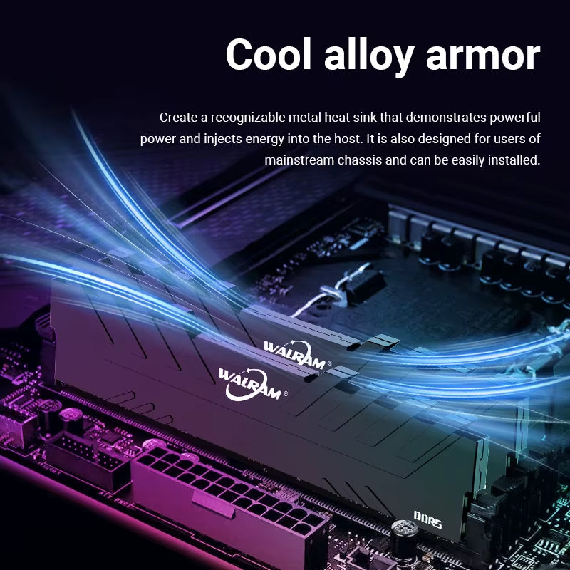 Memoria RAM DDR5 16GB 32GB 4800Mhz 5600Mhz 5200Mhz Gaming Desktop Memory Ram 288Pin DIMM DDR5 RAM XMP 3.0