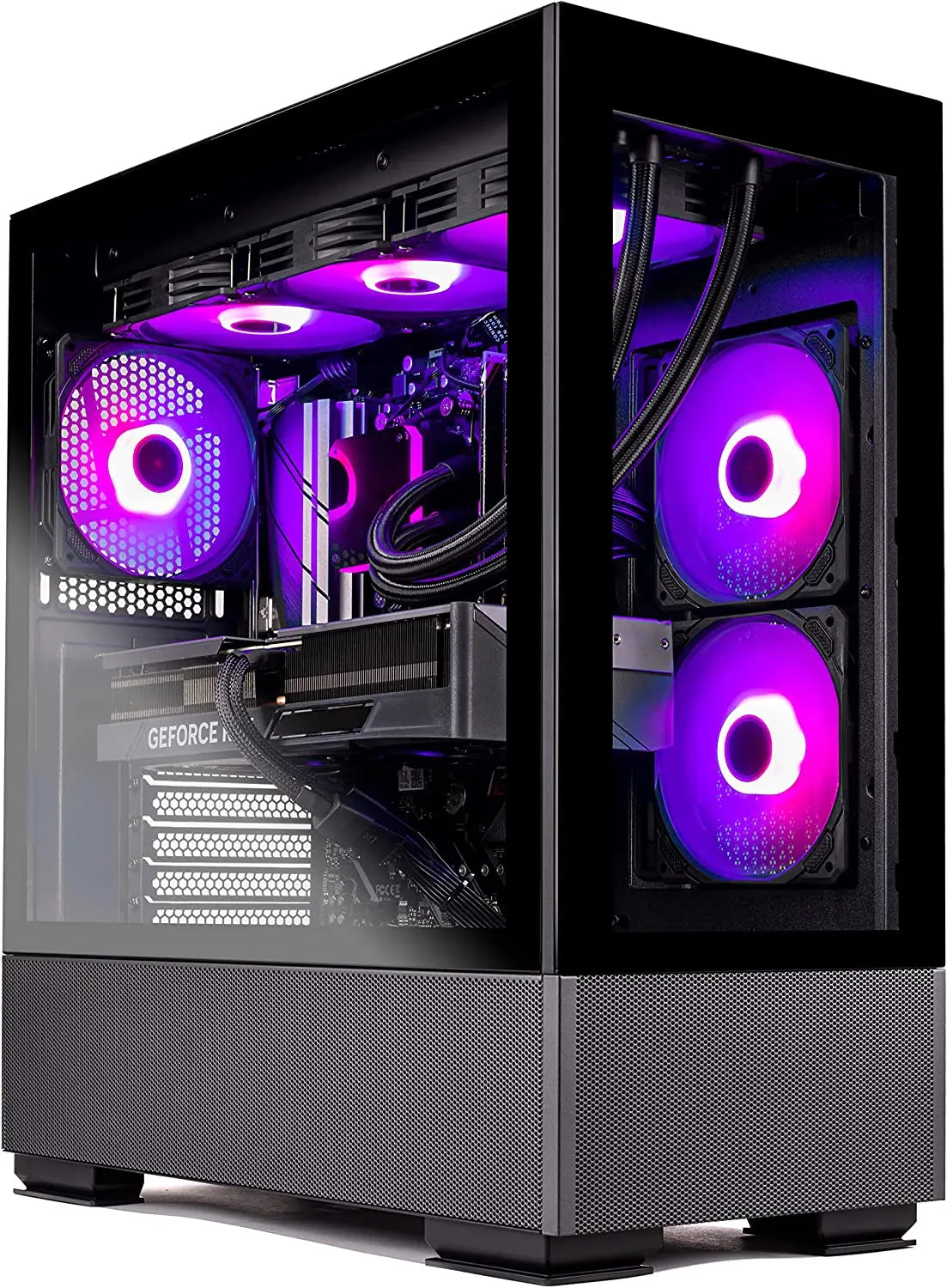 Skytech Azure Gaming PC Desktop – Intel Core I7 12700F 2.1 Ghz, NVIDIA RTX 4070 Ti, 1TB NVME SSD, 16GB DDR4 RAM 3200, 750W Gold