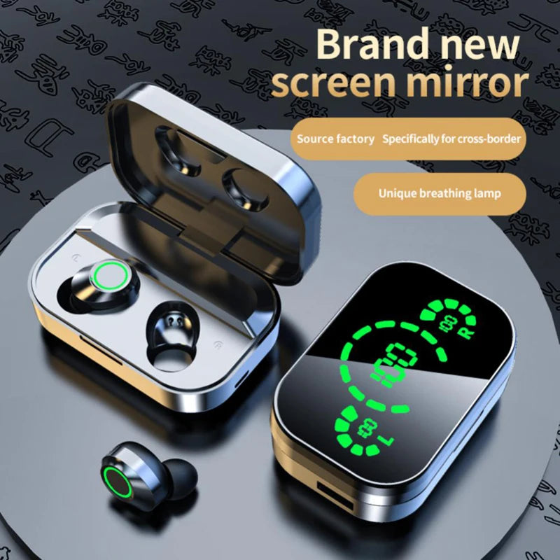 Wireless Headphones Earphone Bluetooth Hifi Stereo Sport Earbuds Headset Gamer Hearing Aid with Mic Handfre