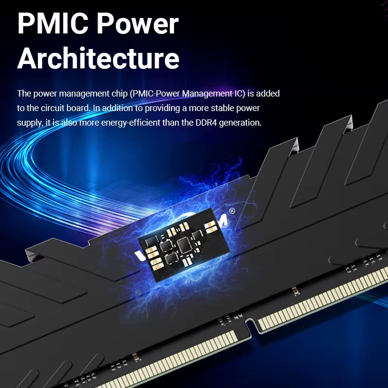 Memoria RAM DDR5 16GB 32GB 4800Mhz 5600Mhz 5200Mhz Gaming Desktop Memory Ram 288Pin DIMM DDR5 RAM XMP 3.0