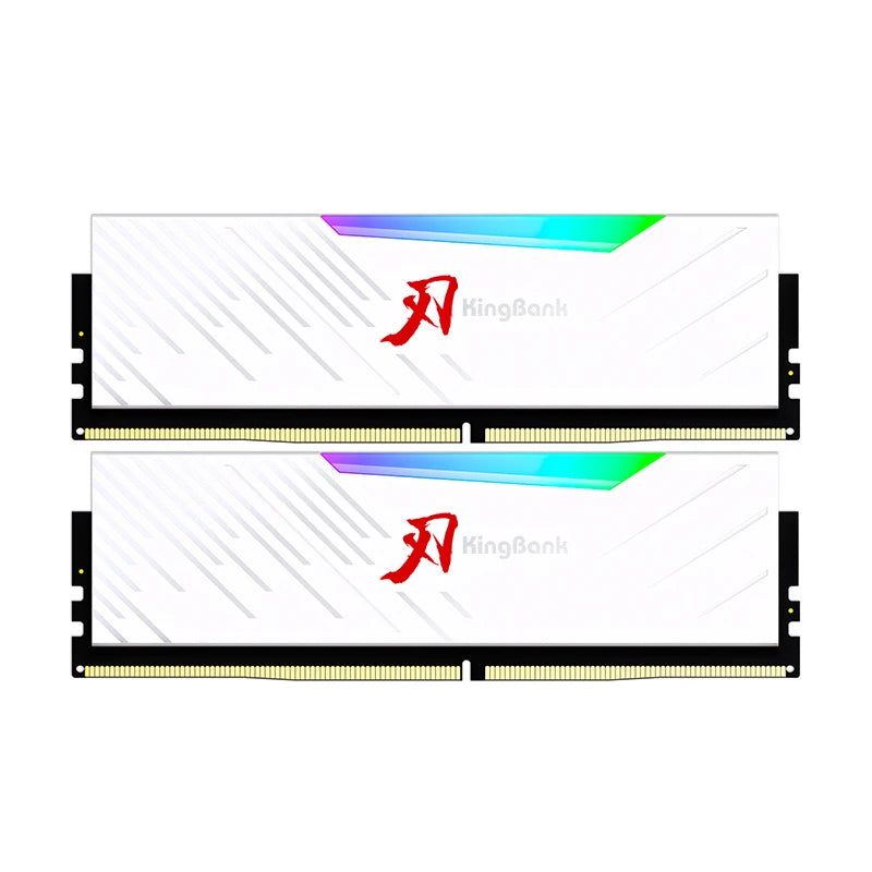 Brand Series DDR5 RGB RAM Memory DDR5 RAM PC 16GB 32GB 64GB 6000Mhz 6400 Mhz RAM for Desktop White Hynix Chip