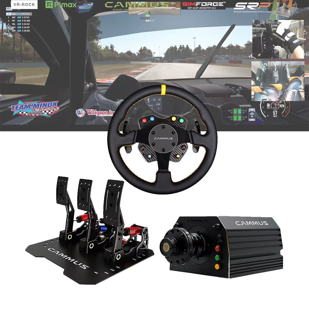 CAMMUS 15NM Direct Drive Racing Sim Wheel Arcade Games Car Driving Racing Simulator