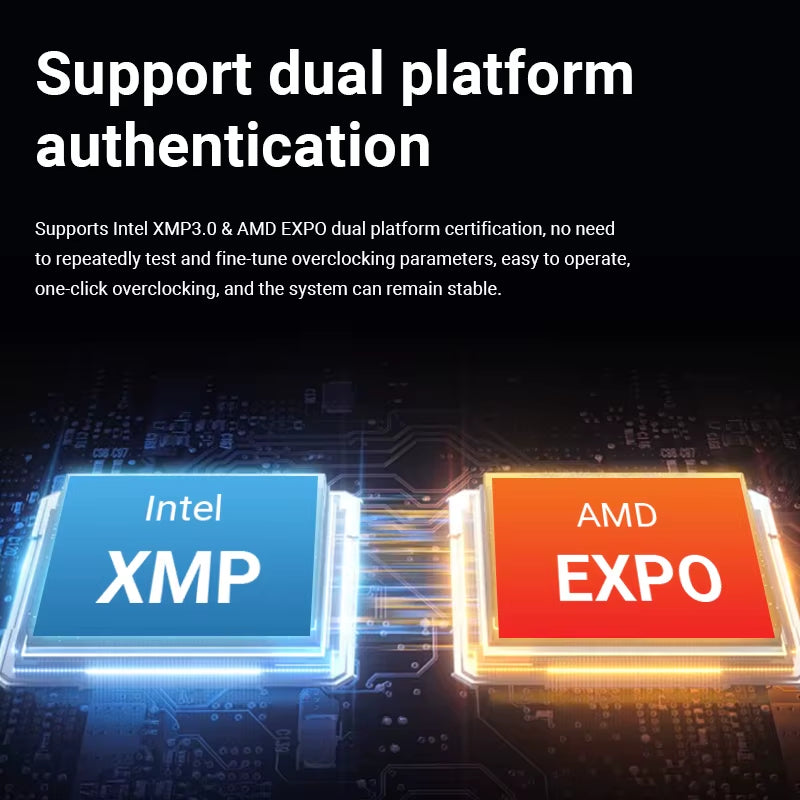 Memoria RAM DDR5 16GB 32GB 4800Mhz 5600Mhz 5200Mhz Gaming Desktop Memory Ram 288Pin DIMM DDR5 RAM XMP 3.0