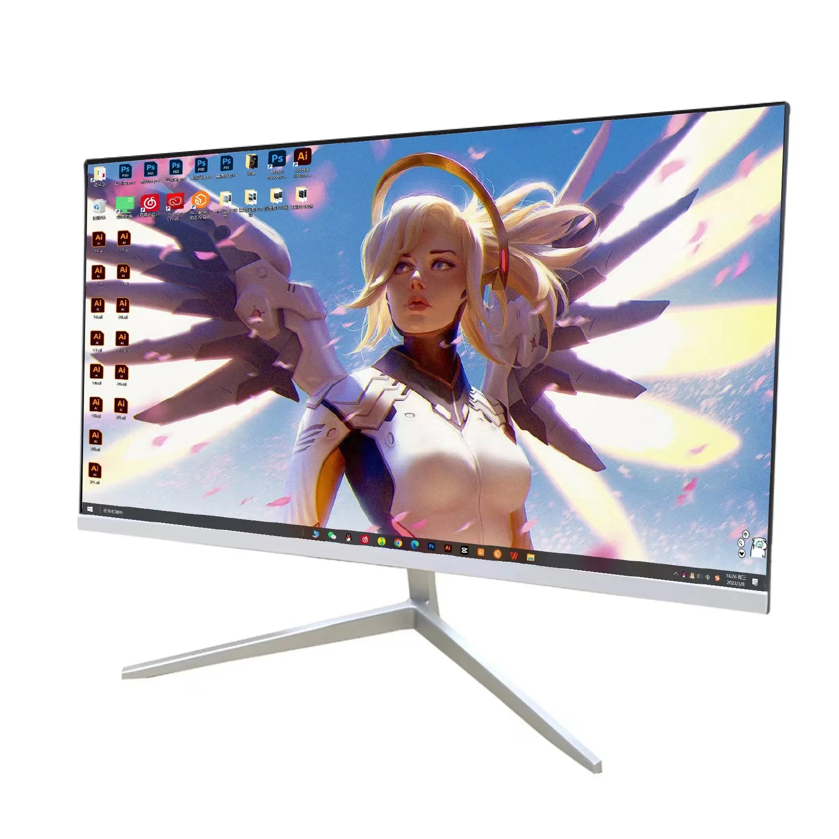 24 Inch 75Hz FHD Computer Monitor 1080P Thin LED Screen HDMI Compatible
