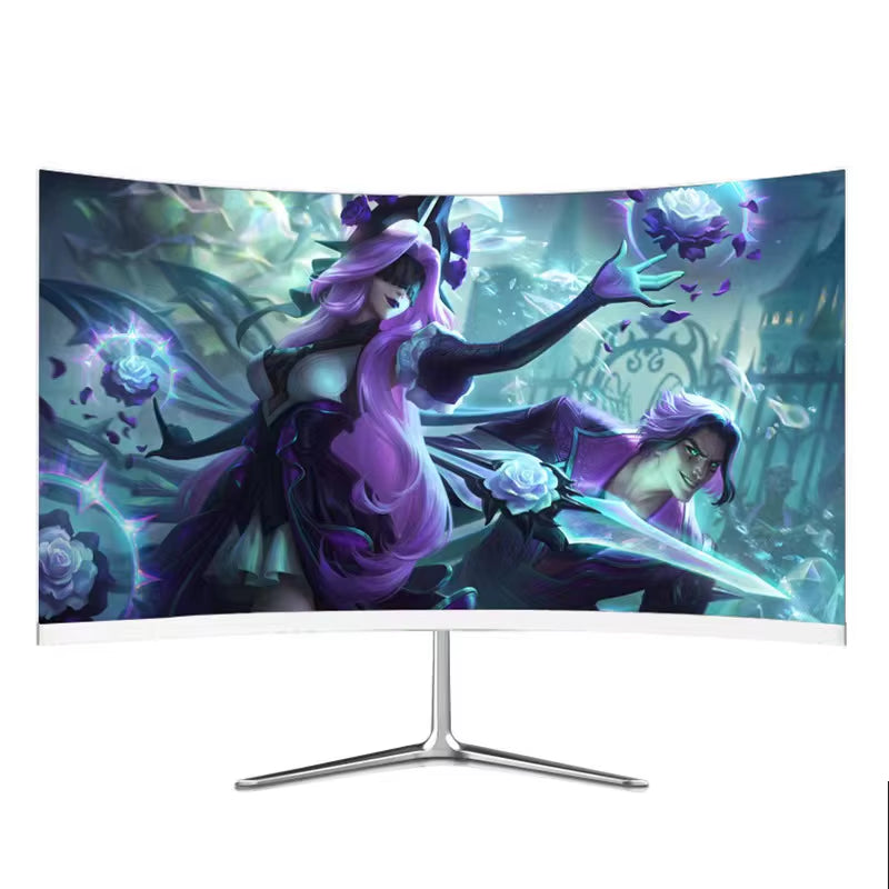 Ultralight Gaming Mouse or 22" 16:9 Led1920X1080 75Hz Curved Desktop Monitor ,HDMI, VGA, VESA Mountable